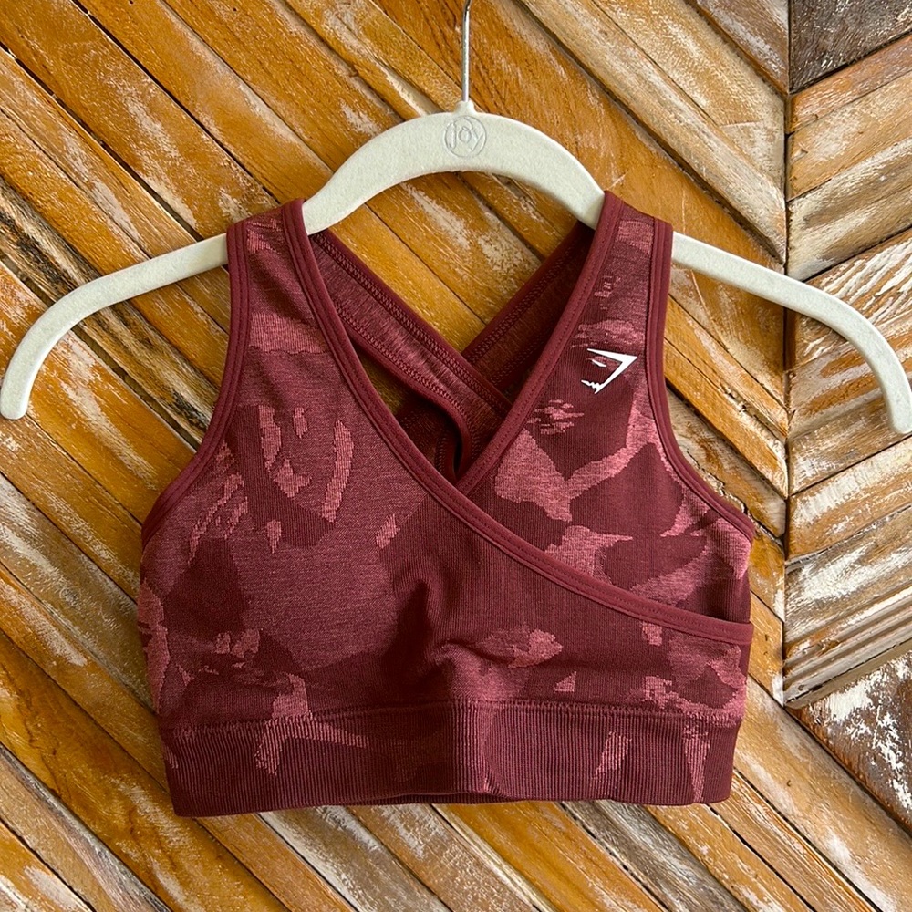 Gymshark Camo Bra